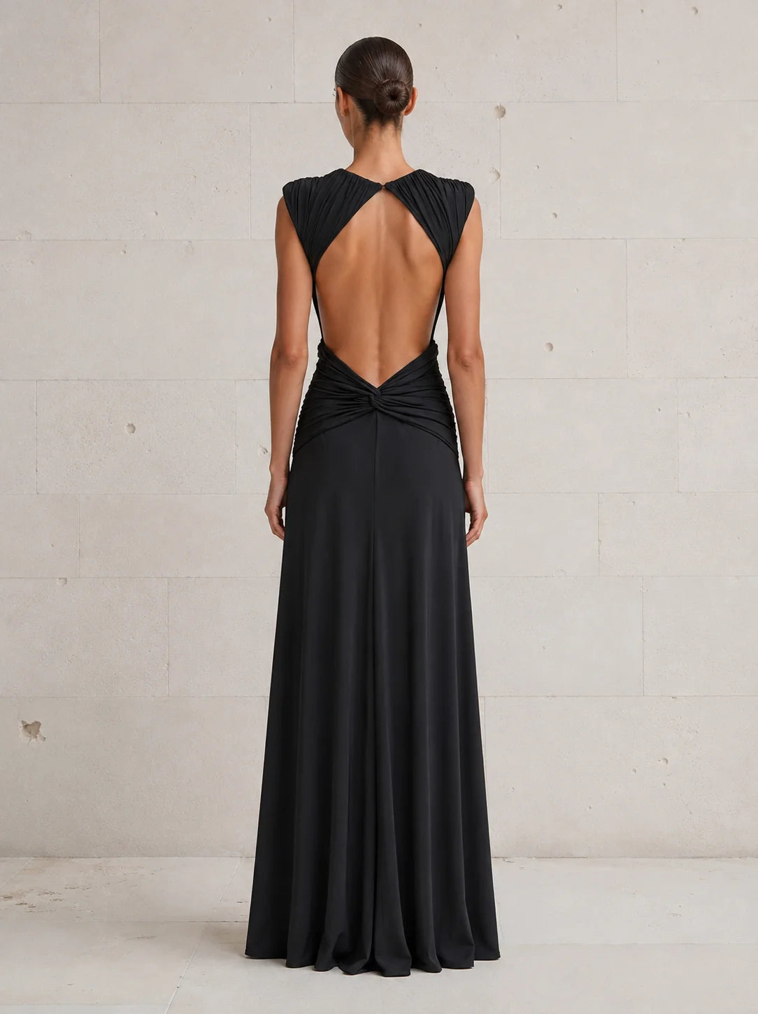 Abyss By Abby Yasmina Dress in Black