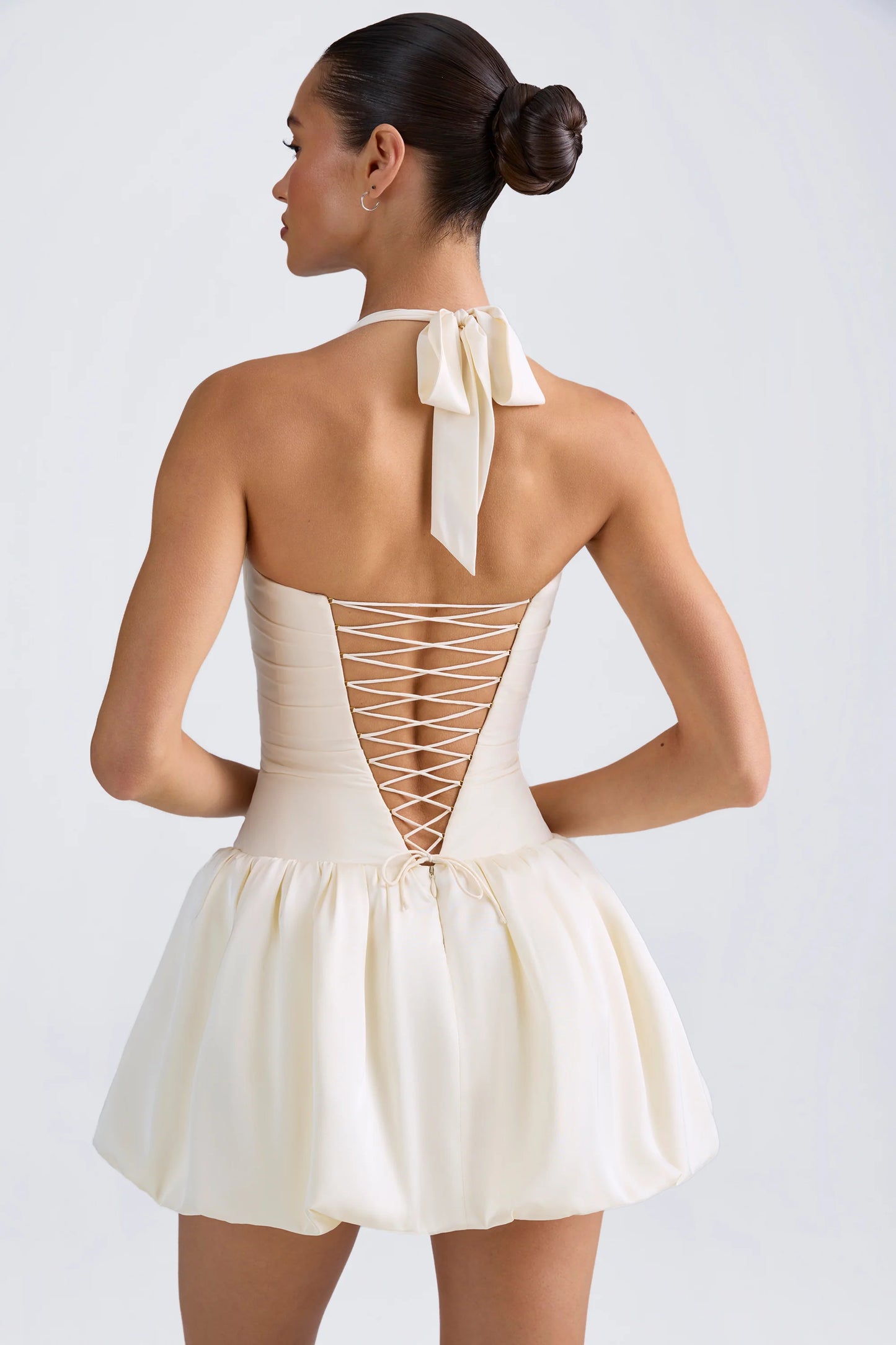 ‘Bubble Lace’ Mini In Cream