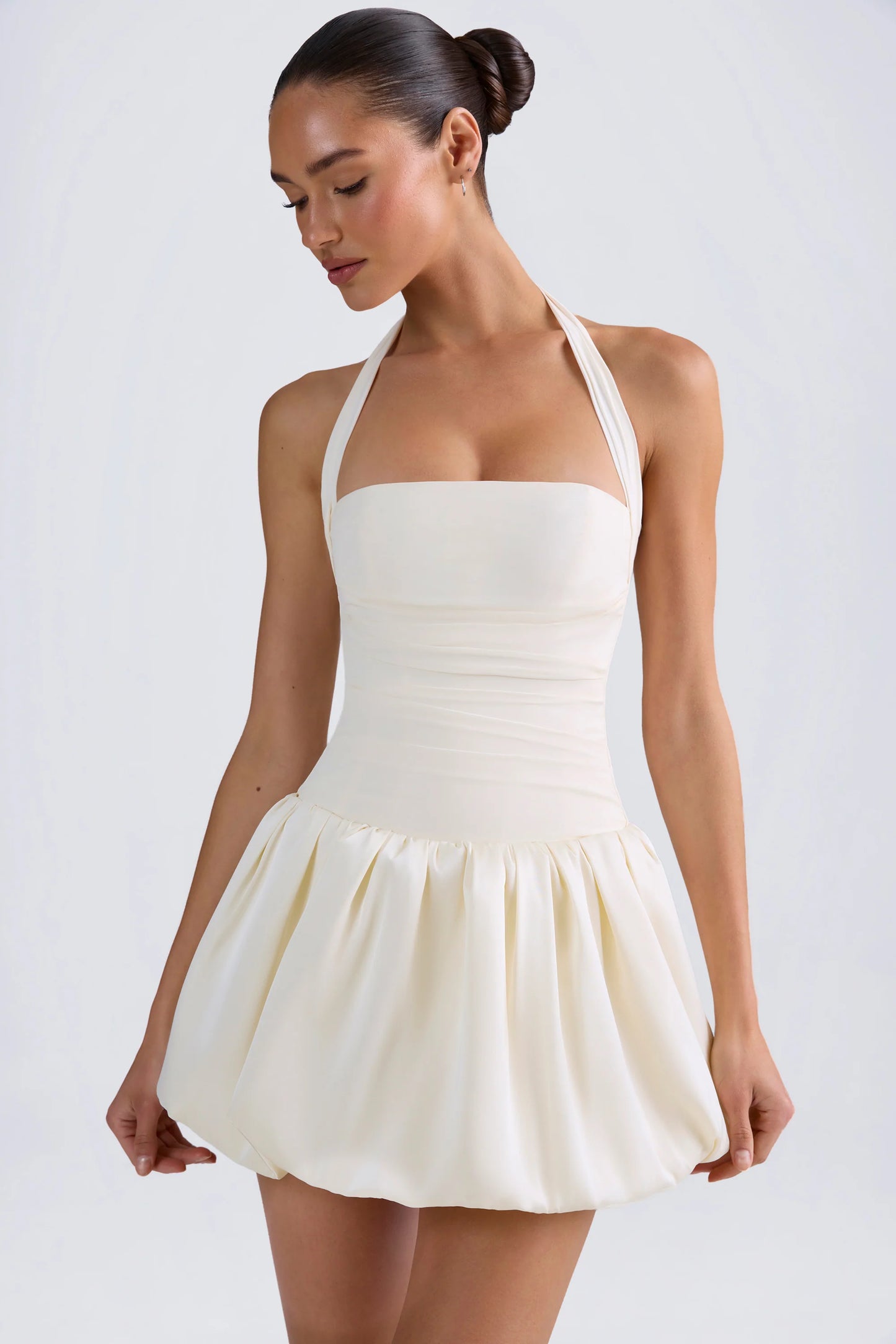 ‘Bubble Lace’ Mini In Cream