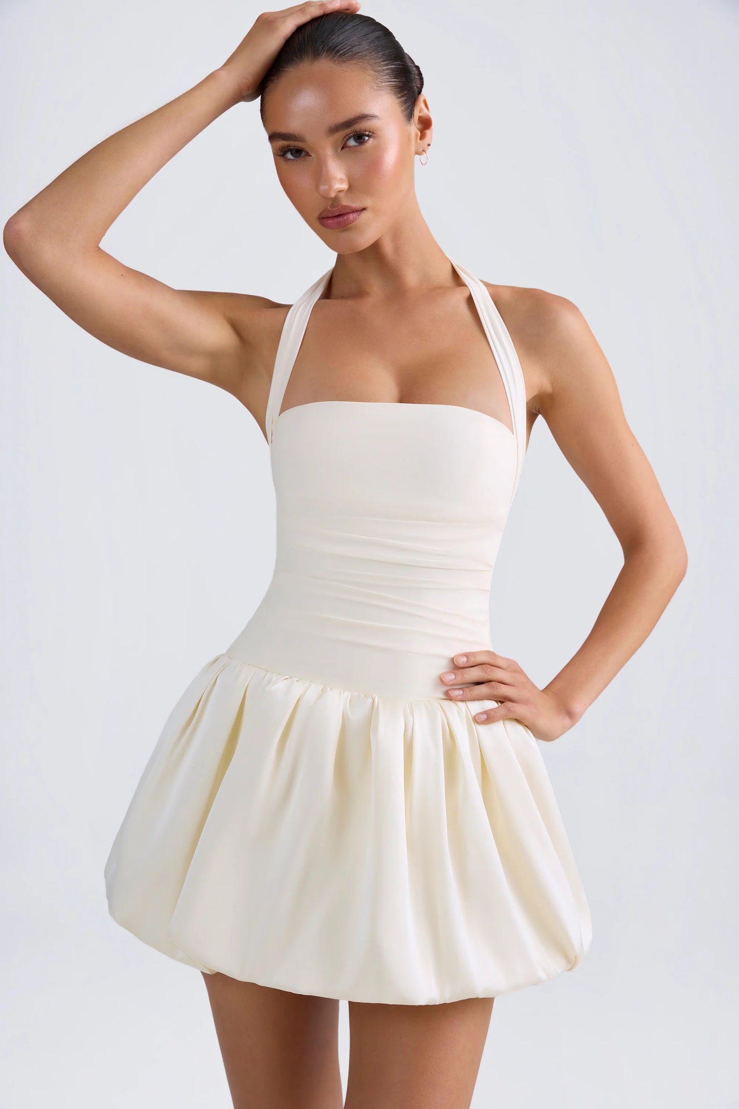 ‘Bubble Lace’ Mini In Cream