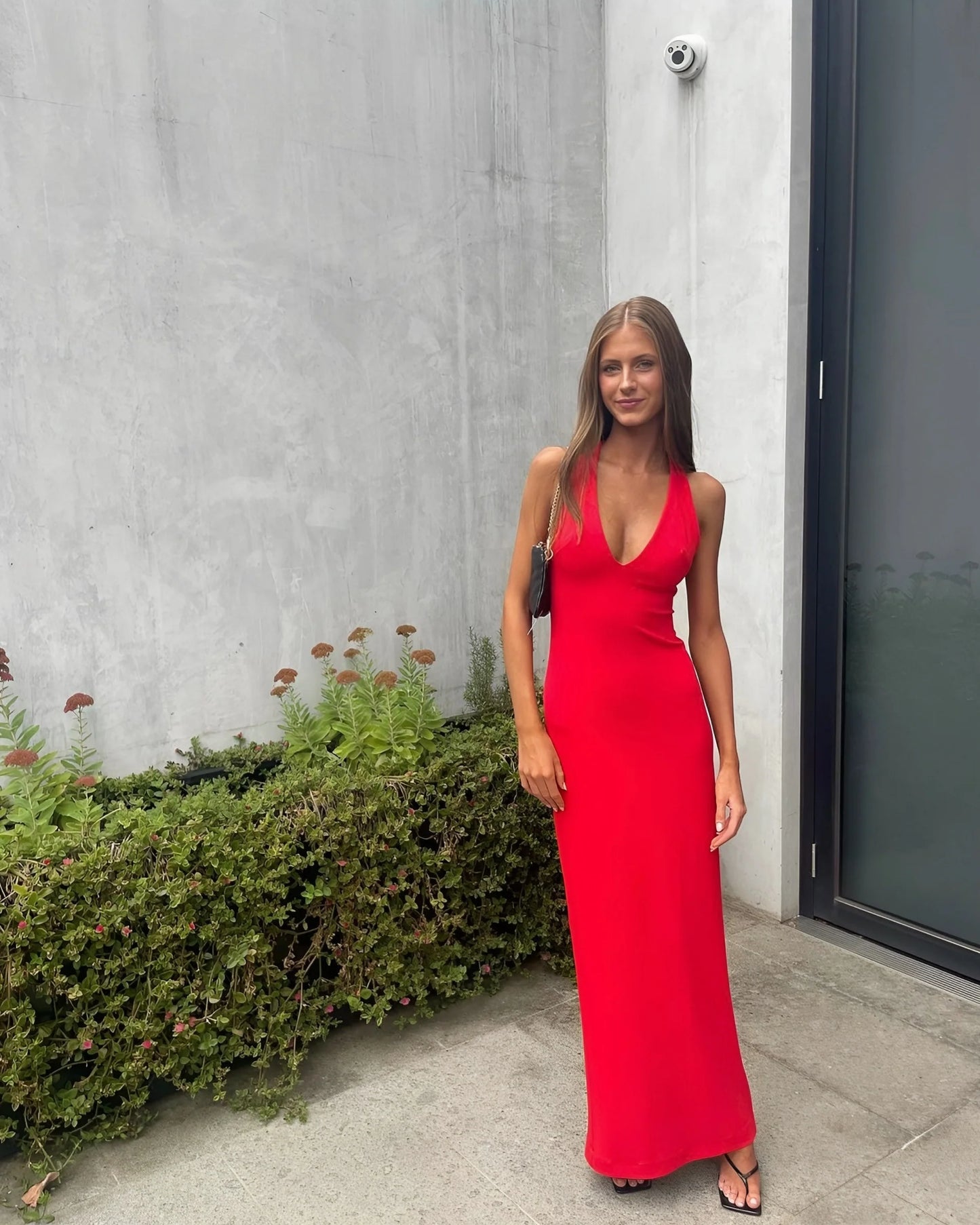 Effie Kats ‘Eliza’ Gown in Red