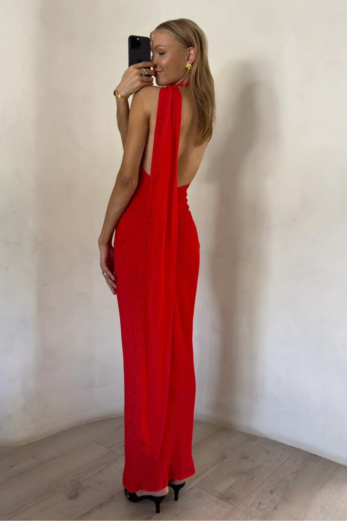 YTL ‘Hendricks’ Dress in Red