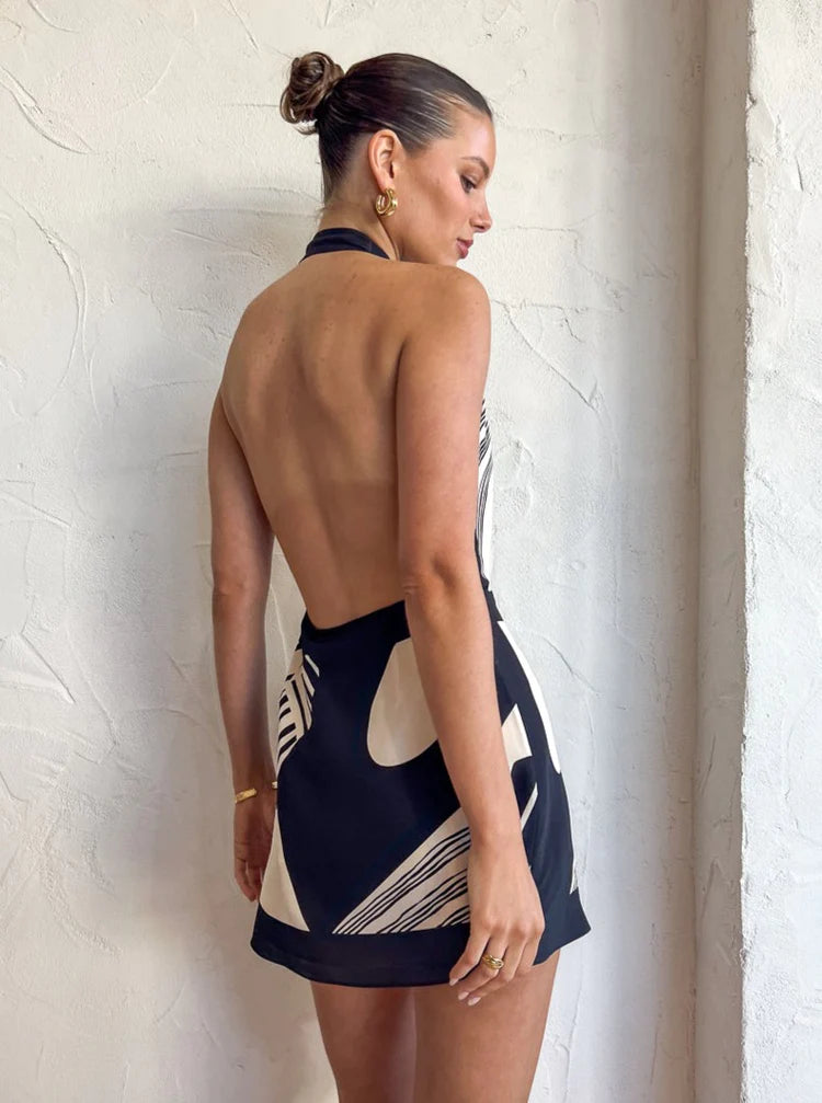 SIR ‘Realisme Halter’ Mini Dress