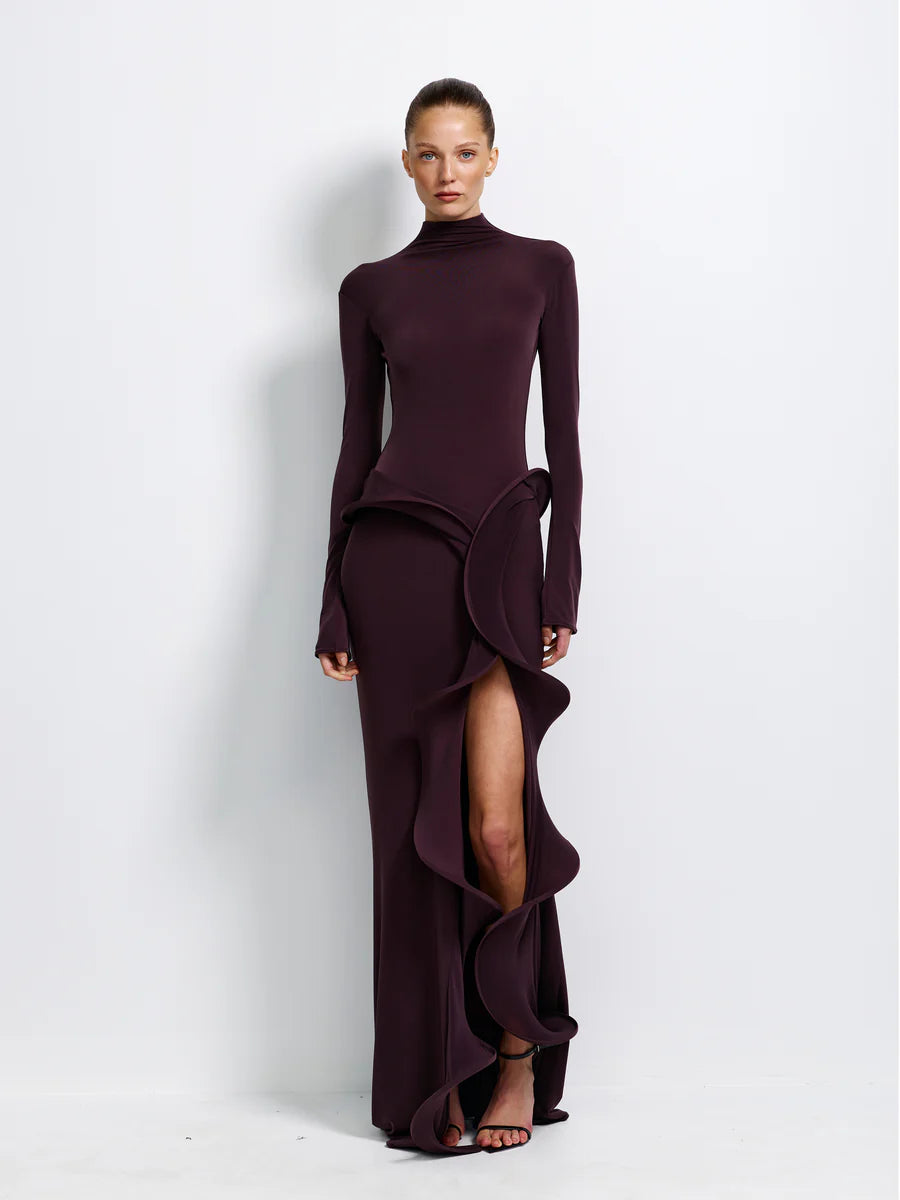 Effie Kats Orabella Gown in Truffle