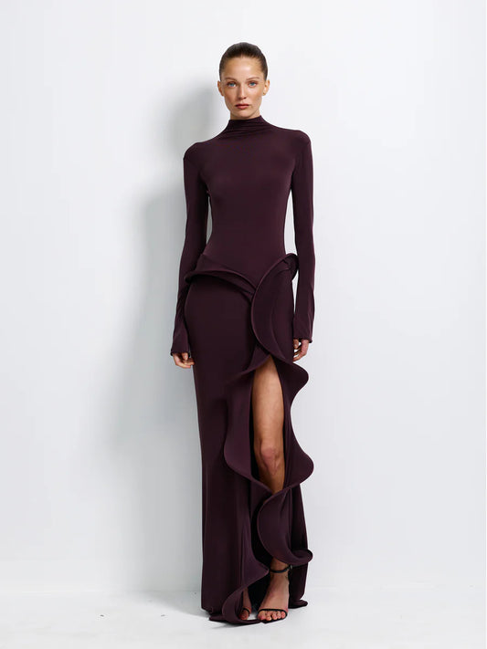Effie Kats Orabella Gown in Truffle