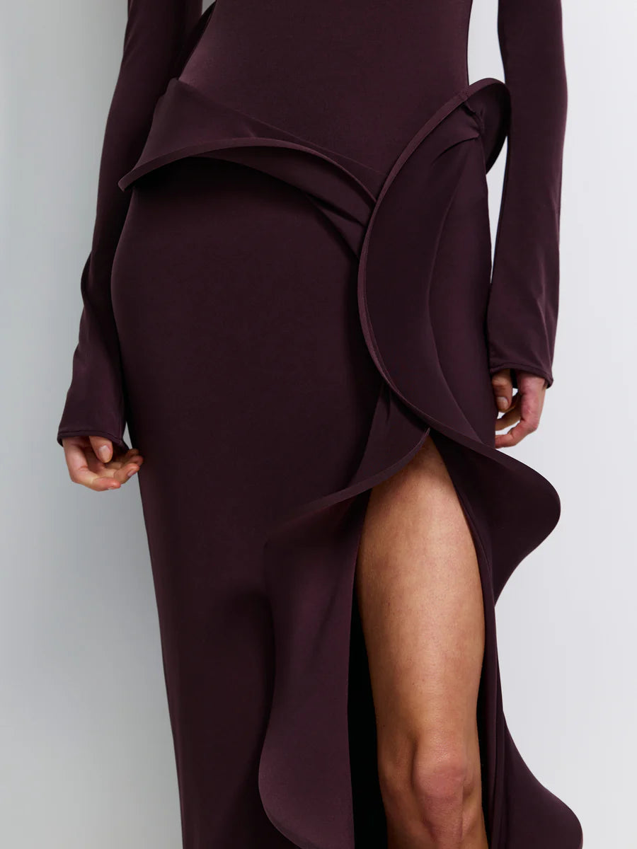 Effie Kats Orabella Gown in Truffle