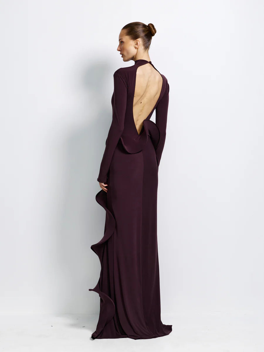 Effie Kats Orabella Gown in Truffle