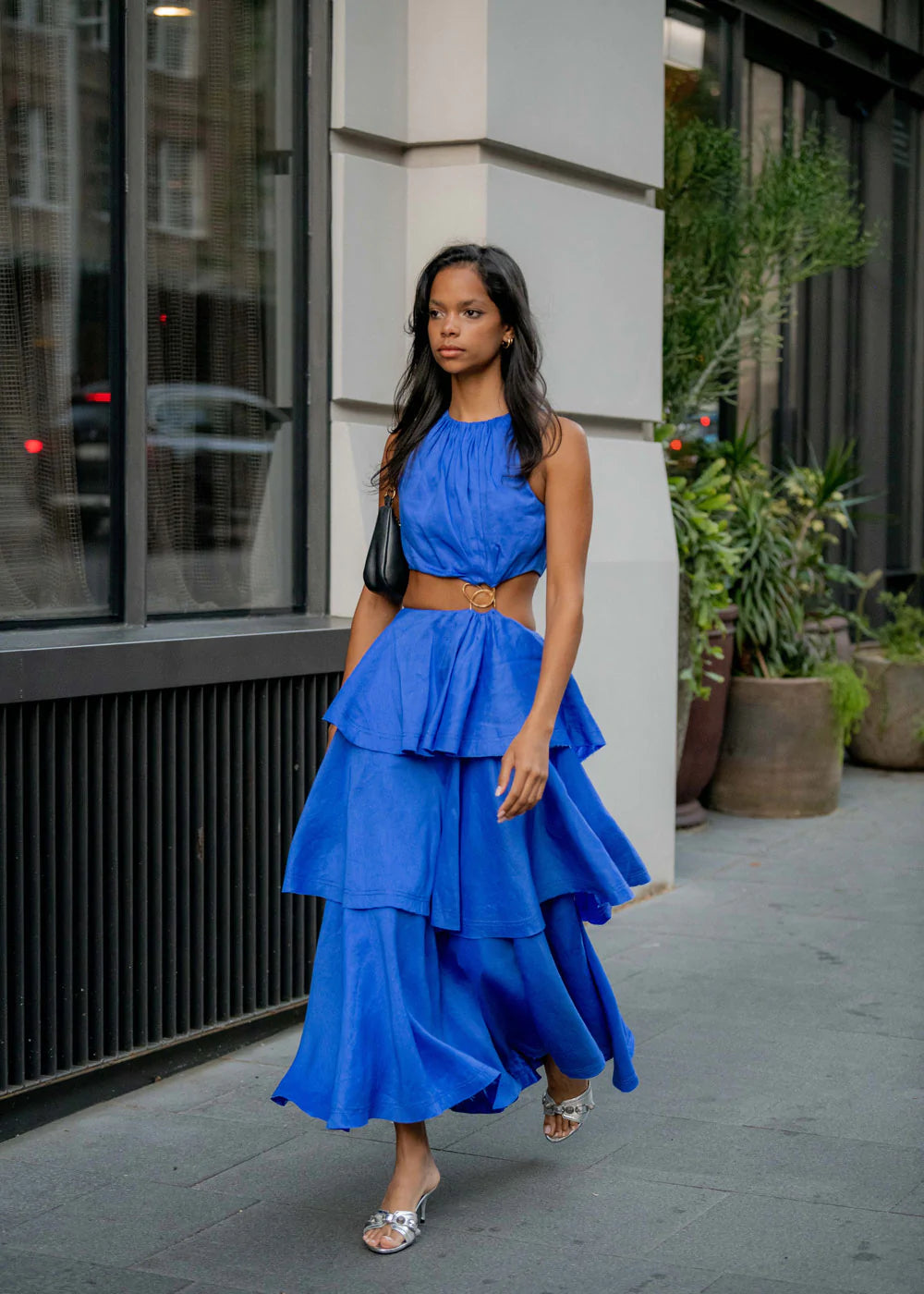 AJE 'Wave cut out' Maxi – HONEY HIRE BOUTIQUE