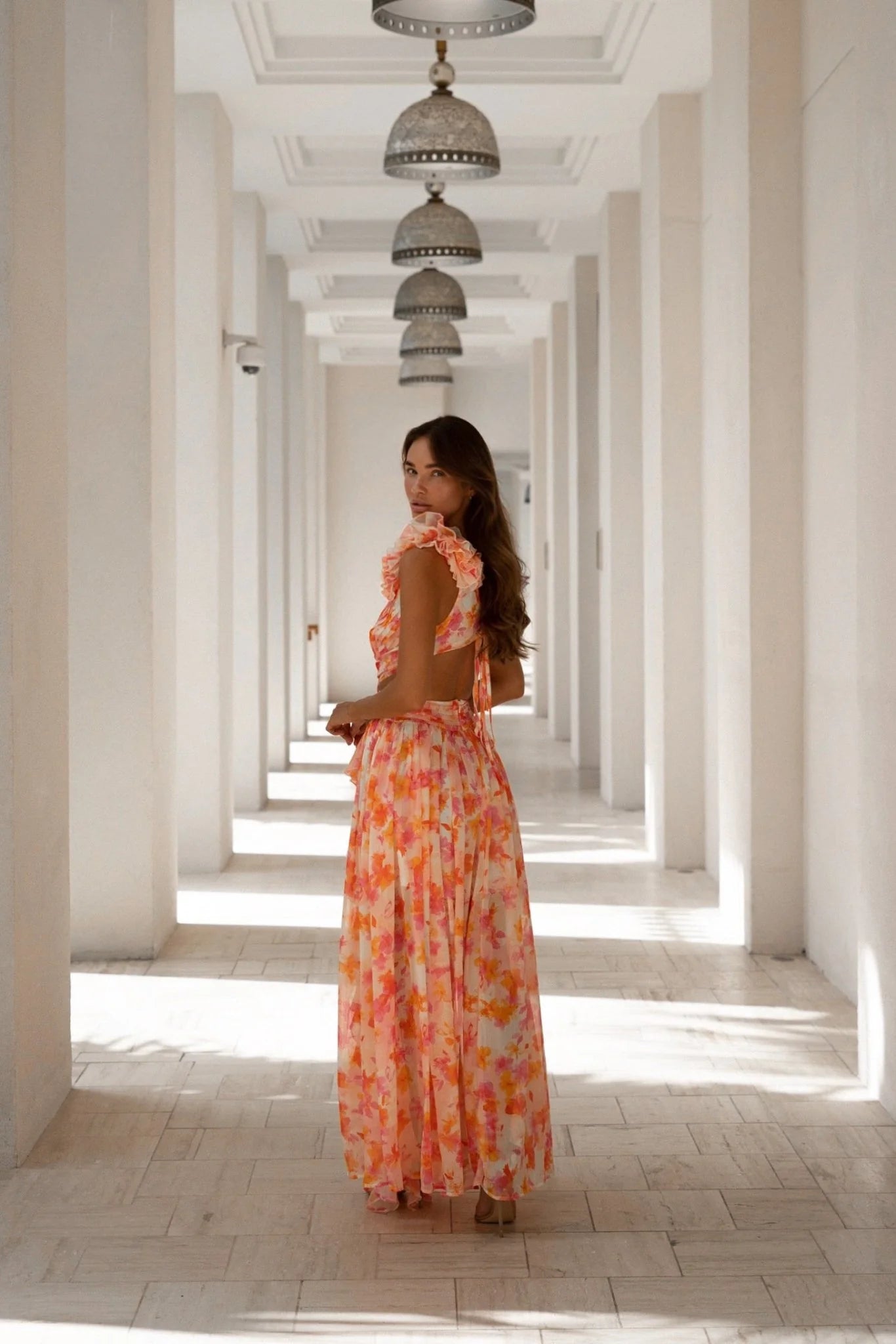 ‘Cassini’ Maxi in Fuchsia