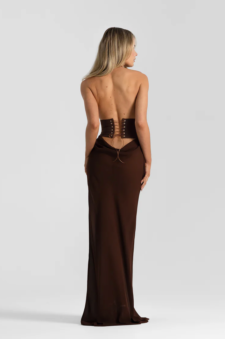 Natalie Rolt Bronte Set in Brown