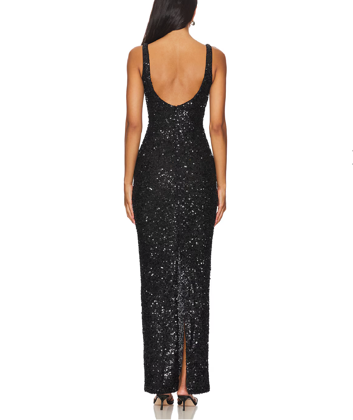 NBD Janhvi Maxi Dres in Black