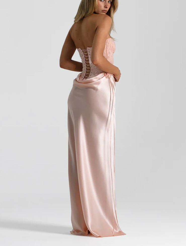 Natalie Rolt Verity Set in Pink Maxi